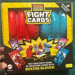 Rock'em Sock'em Robots Fight Cards Boxing Gloves
